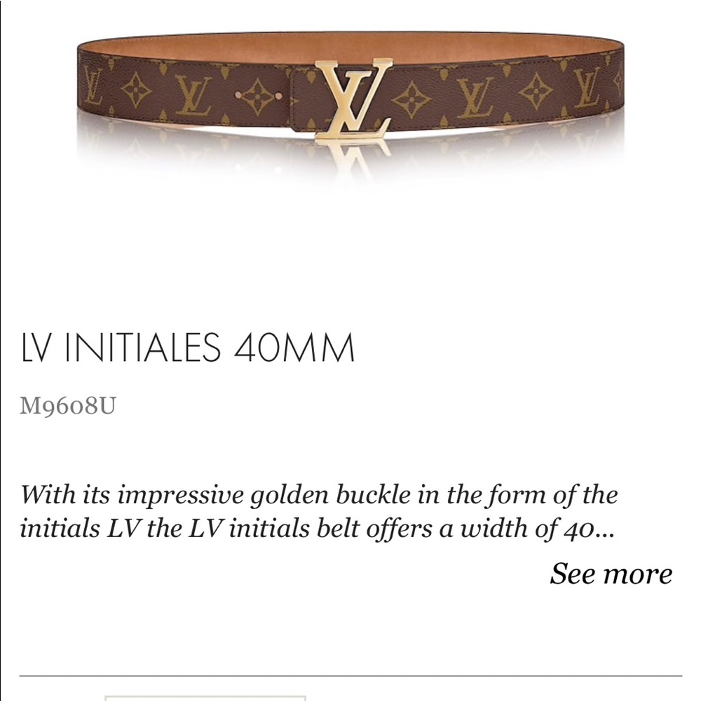 LV women’s belt